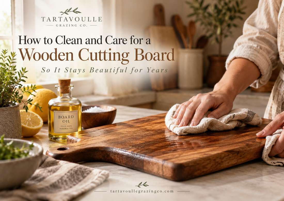 How to Clean and Care for a Wooden Cutting Board So It Stays Beautiful for Years