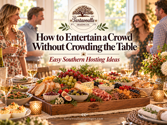 How to Entertain a Crowd Without Crowding the Table: Easy Southern Hosting Ideas