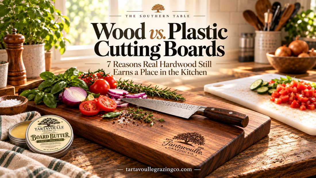 Wood vs. Plastic Cutting Boards: 7 Reasons Real Hardwood Still Earns a Place in the Kitchen