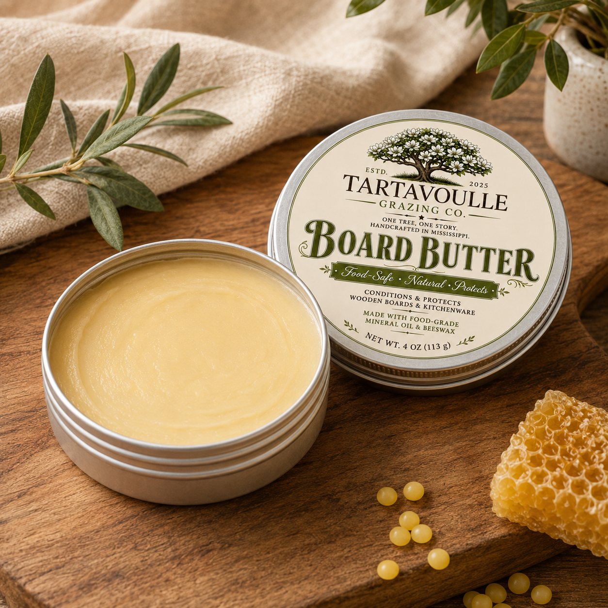 Board Butter – 4 oz Tin