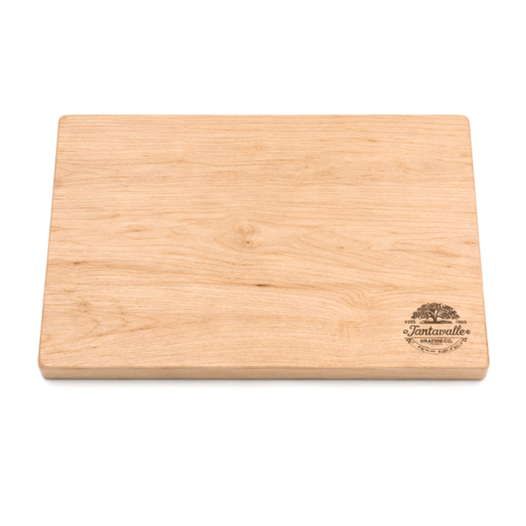 Rib Rack 10 by 14 inch hardwood cutting board, alternate view