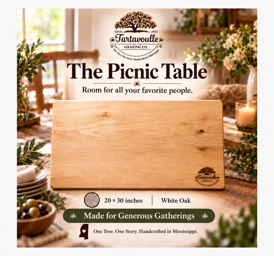 The Picnic Table 20" × 30"