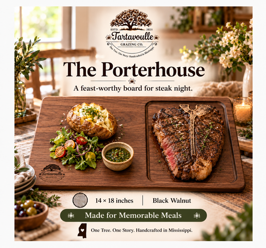 The Porterhouse Steak Board 14" × 18"